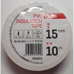 Emos F61511 páska izolační PVC 15 mm x 10 m bílá – Hledejceny.cz