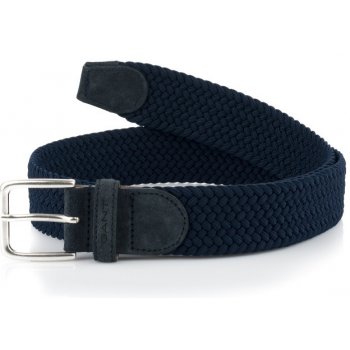 Gant opasek ELASTIC BRAID belt modrá