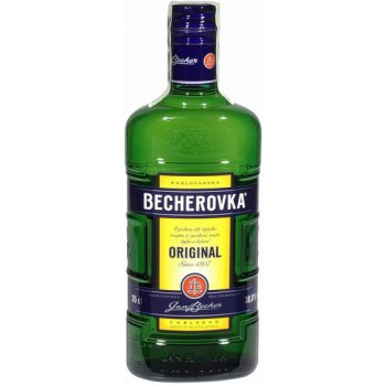Becherovka 38% 0,35 l (holá láhev)