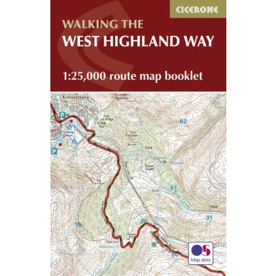 West Highland Way Map Booklet: 1:25,000 OS Ro