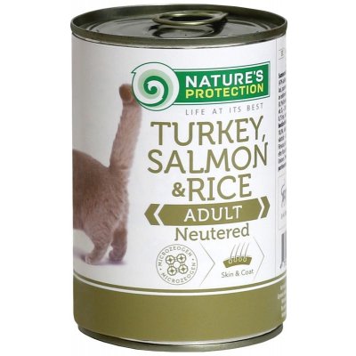 Nature's Protection Neutered Turkey & Salmon 400 g