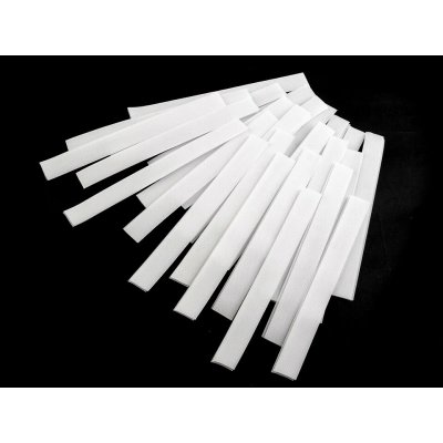 Suchý zip háček + plyš stříhaný šíře 20 mm Varianta: 5 bílá, Balení: 25 pár – Hledejceny.cz