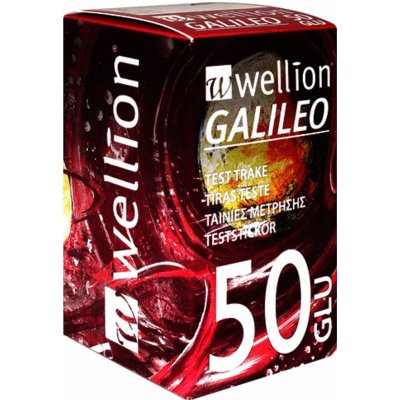 Wellion Galileo testovací proužky glukóza 50 ks – Zbozi.Blesk.cz