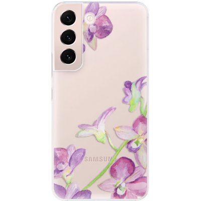 Pouzdro iSaprio - Purple Orchid Samsung Galaxy S22 5G – Zboží Mobilmania