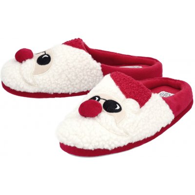 esmara dámská vánoční domácí obuv červená – Zboží Dáma