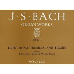 J.S. Bach Organ Works Book 1 Eight Short Preludes And Fugues noty na varhany – Hledejceny.cz