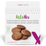 KetoMix Kakaové sušenky s kousky čokolády 225 g – Zboží Dáma