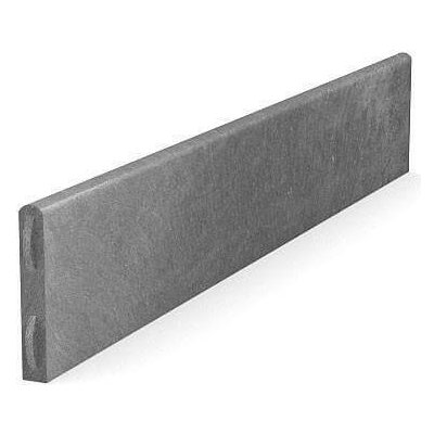 Recyklát zahradní obrubník; 180x30mm; 1,2m; Šedý – Hledejceny.cz