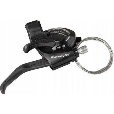 Shimano ST-TX800 tourney pravá 8 řadová černá lanko – Zboží Dáma