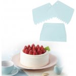 Cukrářské karty 3ks zubaté 13,5x10cm - Cakesicq – Hledejceny.cz