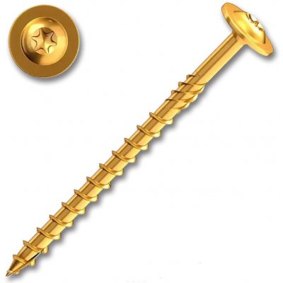 Vrut konstrukční 8,0x100 talířová hlava TX40 ZZ – Zboží Mobilmania