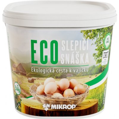 Noviko Mikrop ECO Slepičí snáška 3 kg – Zboží Mobilmania