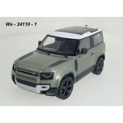 Welly Land Rover Defender 2020 zelený 1:24