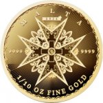 Pressburg Mint Zlatá mince Maltese Cross 2024 1/10 oz – Zboží Dáma