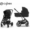 Kočárek Cybex Balios S Lux 2v1 s korbou Cot S Moon Black 2024