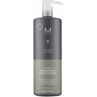 Paul Mitchell Mitch Double Hitter šampon a kondicionér 2v1 1000 ml – Hledejceny.cz