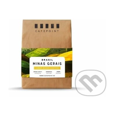 Cafepoint Brasil Minas Gerais zrnková 0,2 kg – Hledejceny.cz