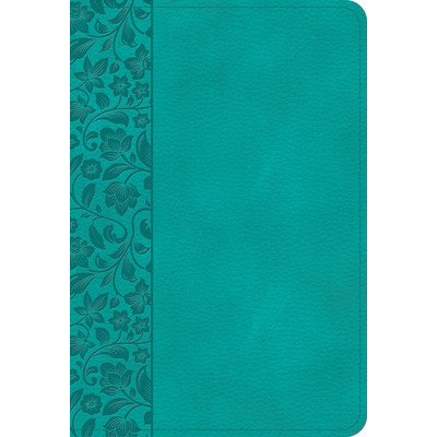 NASB Large Print Compact Reference Bible, Teal Leathertouch Holman Bible PublishersImitation Leather