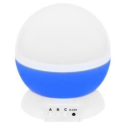 Projektor noční oblohy deluxe Modrá – Zboží Mobilmania