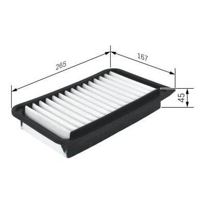 Vzduchový filtr BOSCH F 026 400 420 – Hledejceny.cz