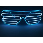 RAVEON Svítící brýle Shutter style multicolor | Modrá & Bílá – Zboží Dáma