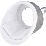 Trixie Závěsná plyšová kukaň s polštářem kulatá na topení – Sleviste.cz