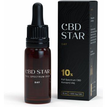 CBD Star Konopný CBD olej DAY 10% 10 ml