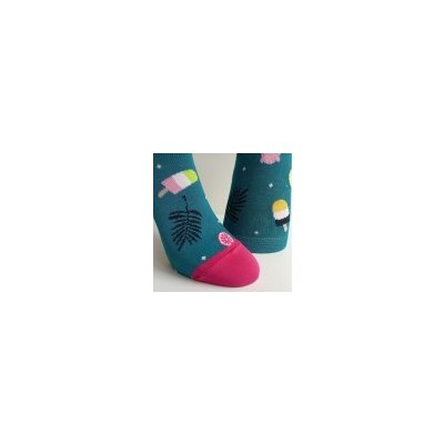 Dámské bavlněné ponožky PINEA Modrá