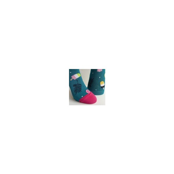  Dámské bavlněné ponožky PINEA Modrá