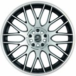 Barracuda Karizzma 7,5x17 4x108 ET38 black polished trim white – Hledejceny.cz