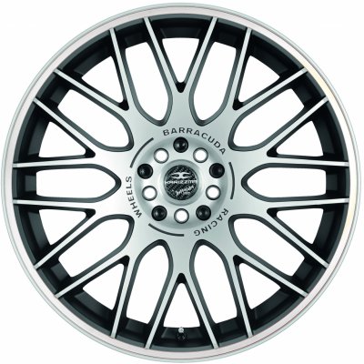 Barracuda Karizzma 7,5x17 4x114,3 ET35 black polished trim white – Hledejceny.cz