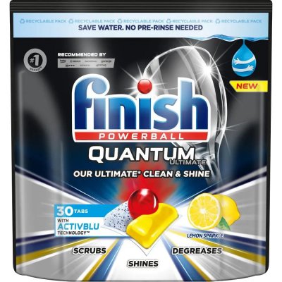 Finish Quantum Tablety do myčky Lemon 30 ks