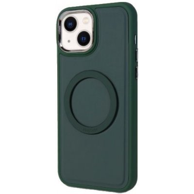 Pouzdro Appleking odolné silikonové s MagSafe iPhone 14 Plus - zelené