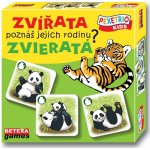 Betexa Pexetrio Kids Zvířata: Poznáš jejich rodinu? – Zboží Mobilmania