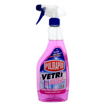Pulirapid Vetri čistič oken zrcadel a křišťálu 500 ml – HobbyKompas.cz