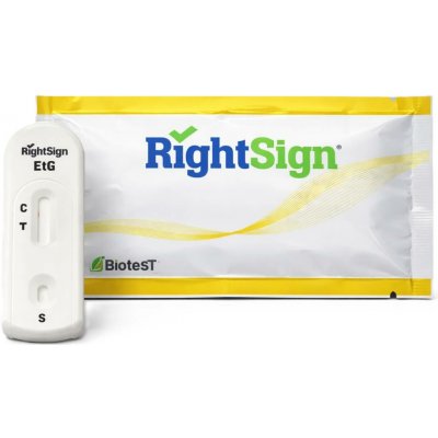 RightSign Alkoholový test z moči ETG – Hledejceny.cz