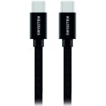 Swissten 71527201 Textile datový kabel USB-C 1,2 m – Zbozi.Blesk.cz