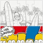 Efko Puzzle The Simpsons Namaluj si malý čtverec – Hledejceny.cz
