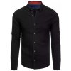 Pánská Košile Dstreet pánská košile černá DX2249