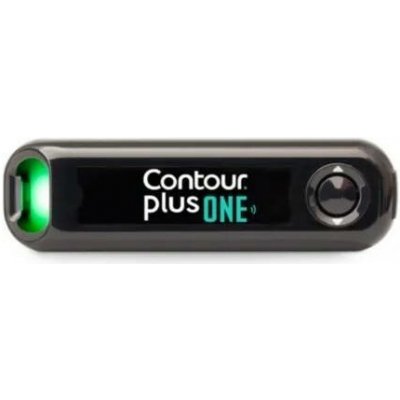 Contour Plus One glukometr + 5 proužků, pouzdro, 5 ks lancet – Sleviste.cz