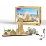 CubicFun 3D puzzle CityLine panorama: Barcelona 186 ks – Zbozi.Blesk.cz