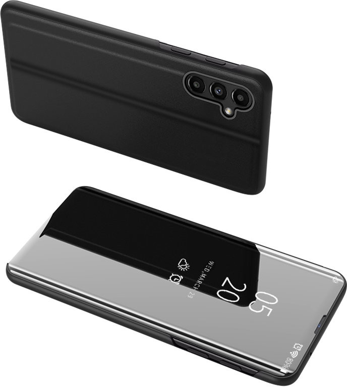 Pouzdro Mezamo Clear View CASE Samsung Galaxy A14 flipové černé