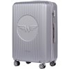 Cestovní kufr WINGS Swallow kufr Silver 97 l