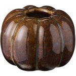 Ib Laursen Keramický svícen Pumpkin, hnědá barva, keramika – Zboží Dáma