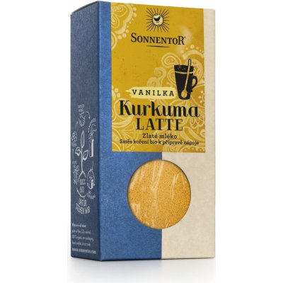 Sonnentor Kurkuma Latte bio vanilka 60 g – Zboží Mobilmania