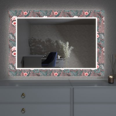 Artalo LED zrcadlo s dekorem D26 50 x 50 cm – Hledejceny.cz