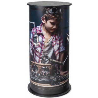 Jansen Display Counter Professional Round Black, 450 x 930 mm – Zboží Živě