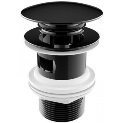 Jika Mio Style výpusť umyvadlová click/clack 5/4", černá mat H3702F97161031 – Hledejceny.cz