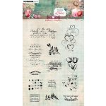 Studio Light Gelová razítka Studio Light Sending You Love Retro romance 13 ks – Zboží Dáma