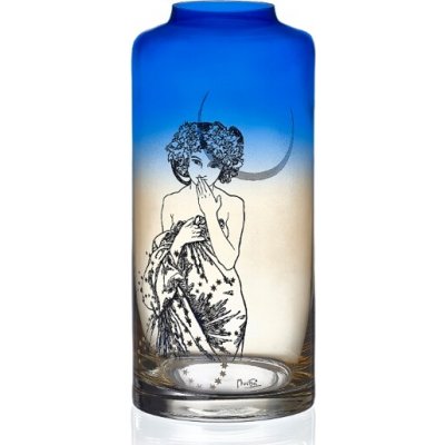 Crystalex, Nový Bor Váza 24 cm Alfons Mucha - Moon – Hledejceny.cz